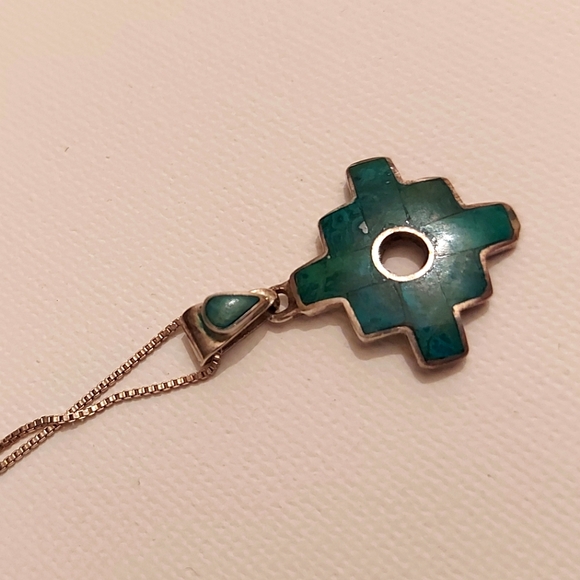 Vintage Sterling silver necklace - Picture 1 of 9